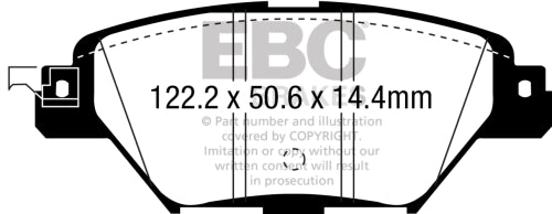 EBC DPX3083 BRAKE PADS