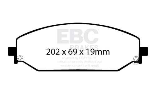 EBC ED93094ED Plus Extra Duty Brake Pads