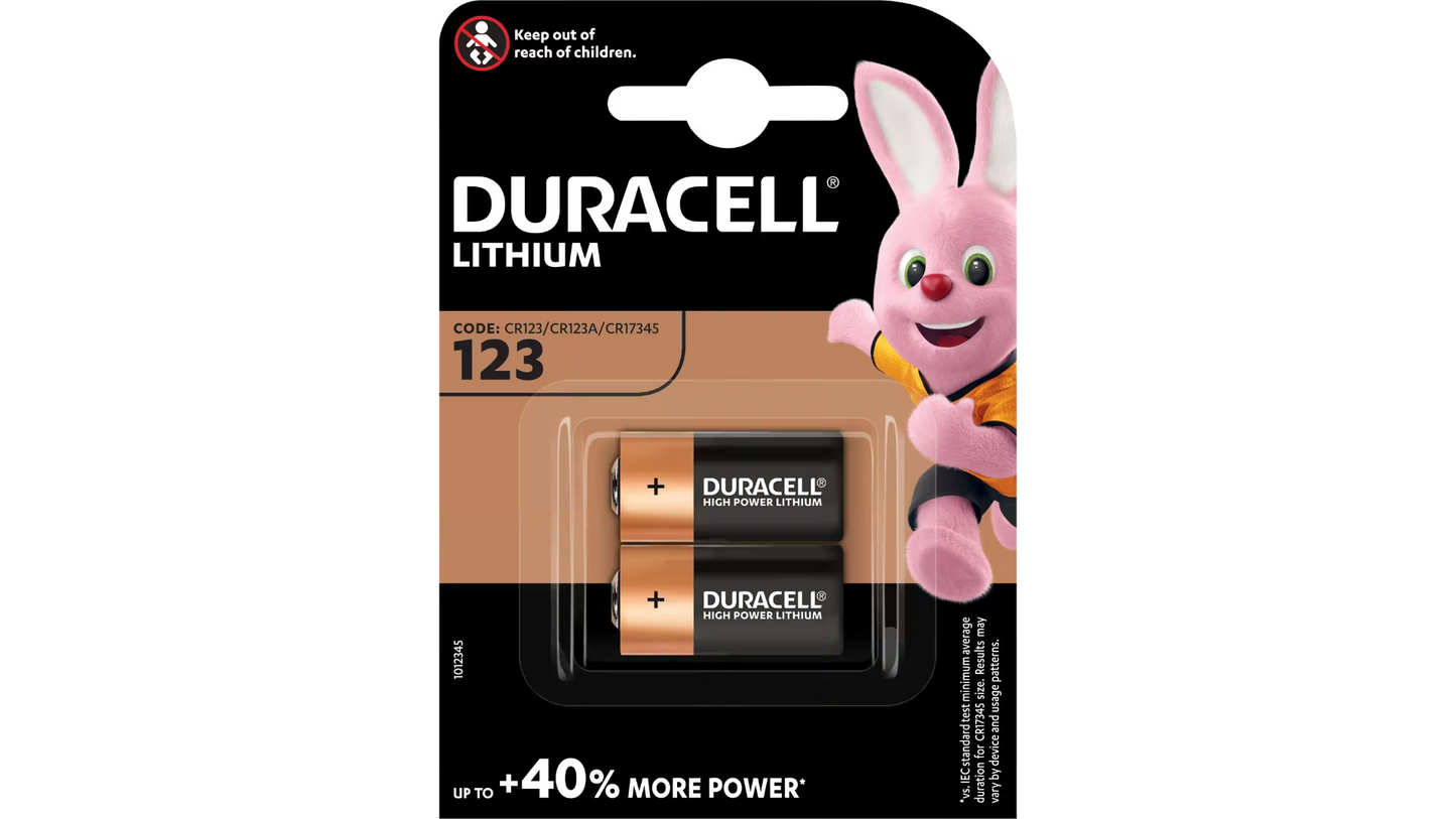 Duracell Ultra Lithium CR123A (CR17345) (Pack of 2)