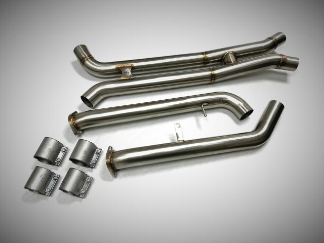 Evolution Racewerks (ER) BMW G87 M2 S58 Competition Series Mid Pipes