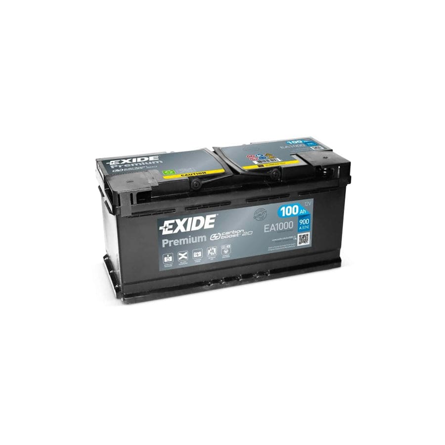 Exide Premium 017 / 019 (100Ah) Car Battery - 5 Year Guarantee | ML Performance UK Car Parts