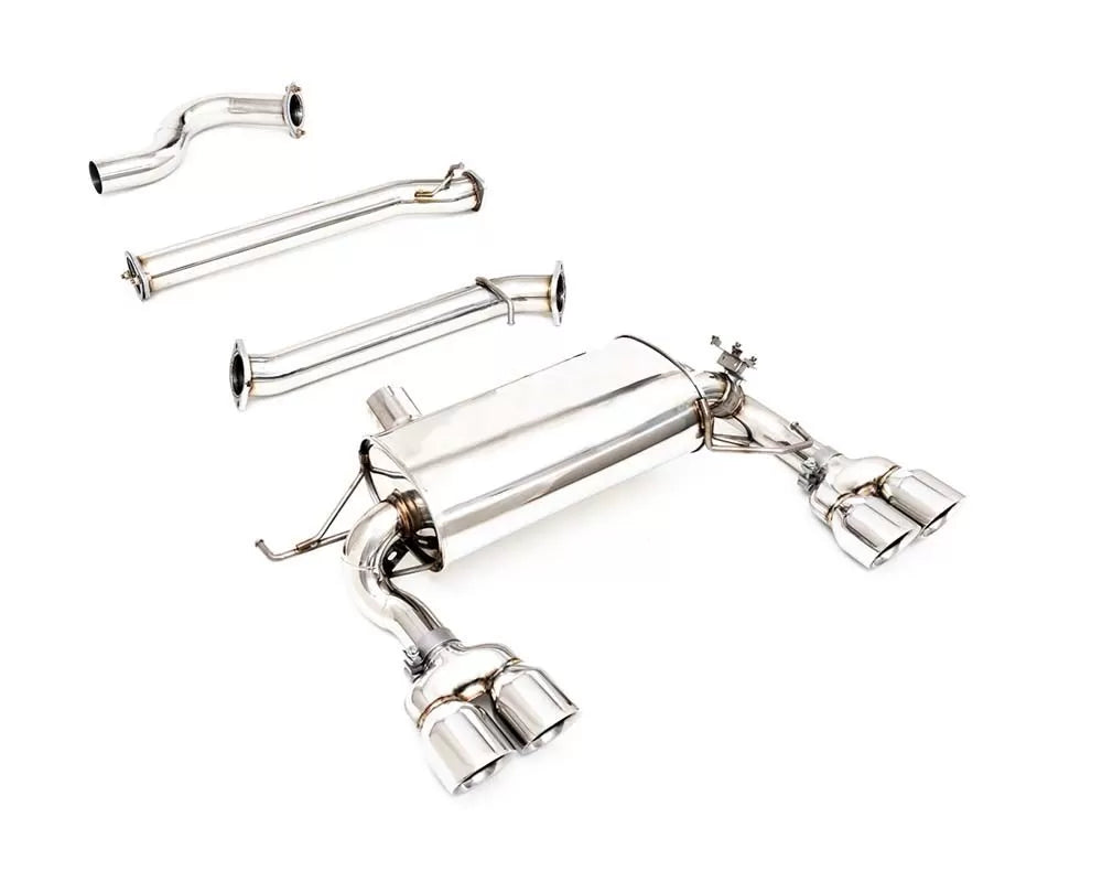 Valvetronic Exhaust System Ford Bronco 2.7L with Chrome Silver Tips | ML Performance Car Parts