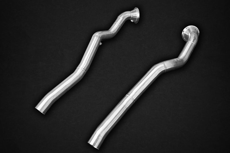 Capristo 02FE03703005 Ferrari F12/812SF Catless Downpipes (with Heat Blankets) 