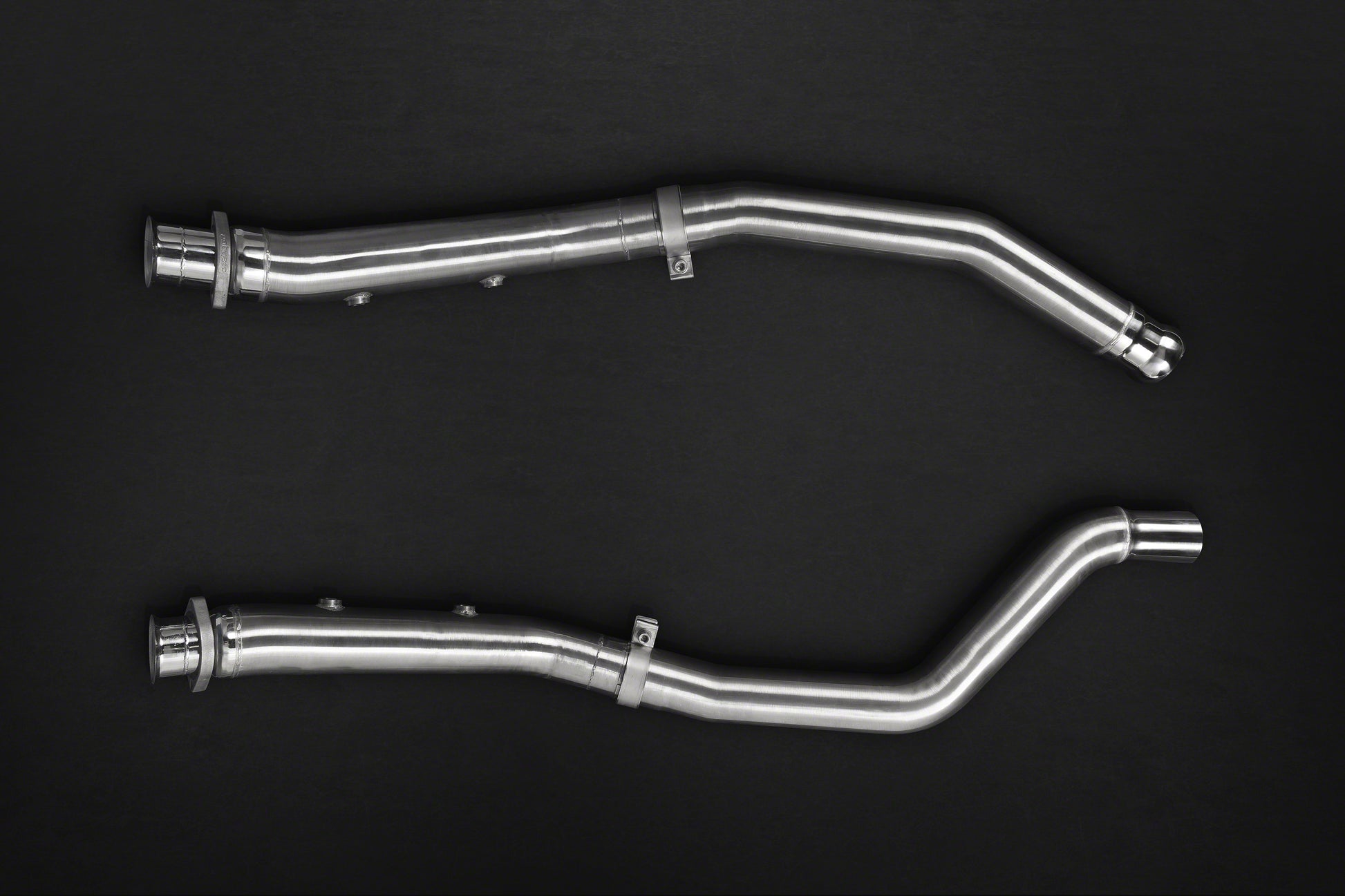 Capristo 02MB09103007 Mercedes GLE (4.7/5.5 V8) Cat Delete Pipes (for CAPRISTO) 