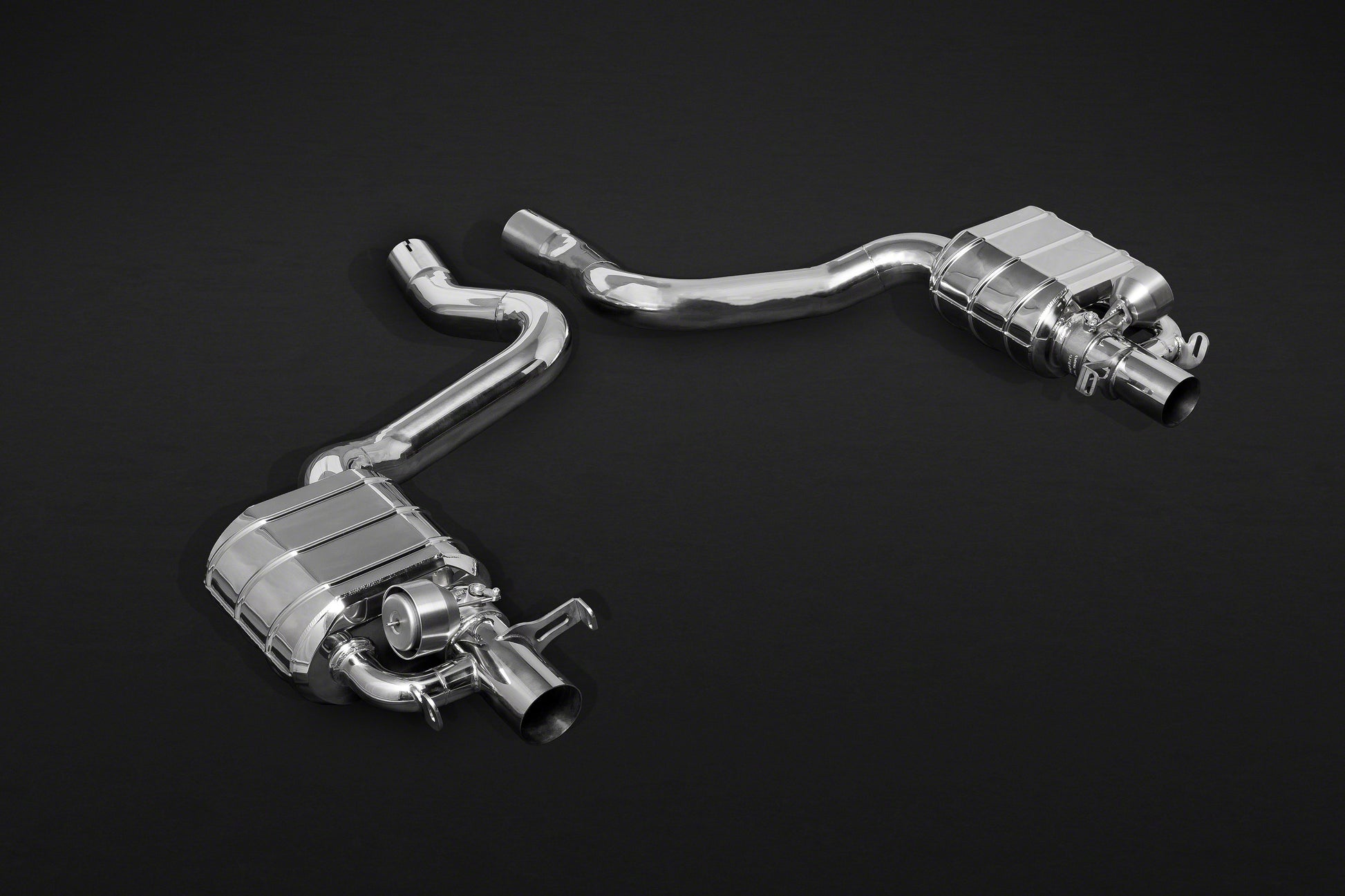 Capristo 02MB02003027 Mercedes AMG C63 (W205) BiTurbo Valved Exhaust (for OE Actuators) 