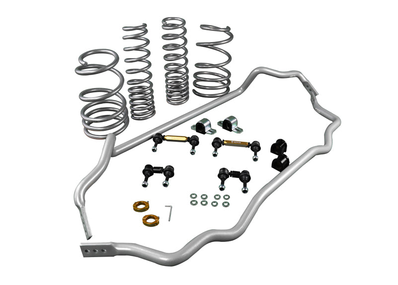 Whiteline GS1-MIT002 Front and Rear Grip Series Kit to Suit Mitsubishi Lancer Evolution X