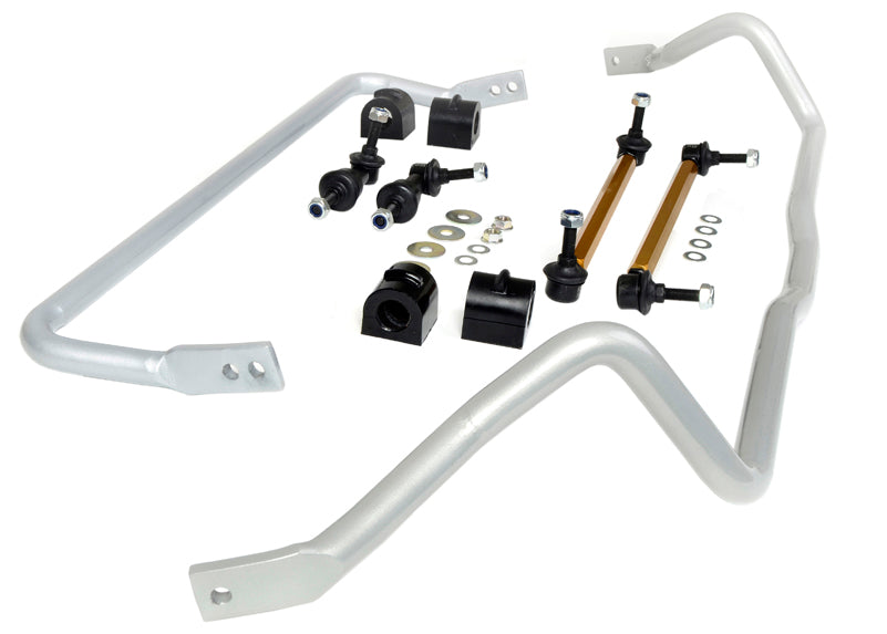 Whiteline BFK003 Front and Rear Sway Bar - Vehicle Kit to Suit Ford Focus LS-LZ and Mazda3 BK, BL