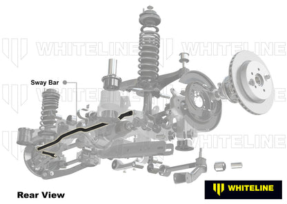 Whiteline BBR11Z BMW Rear Sway Bar - 20mm 2 Point Adjustable (Inc.3 Series E46)