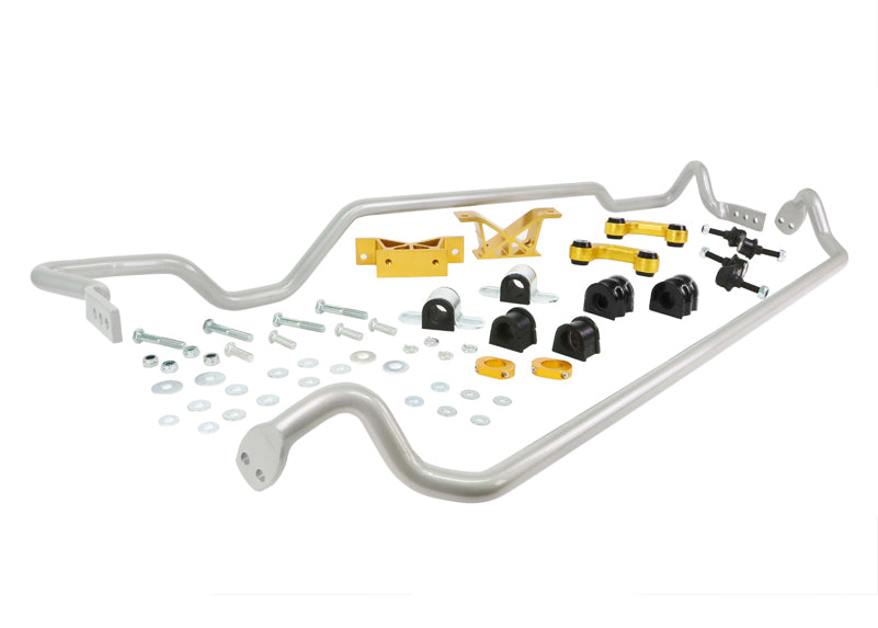 Whiteline BSK007M Front and Rear Sway Bar - Vehicle Kit to Suit Subaru Impreza GD WRX/STi Sedan