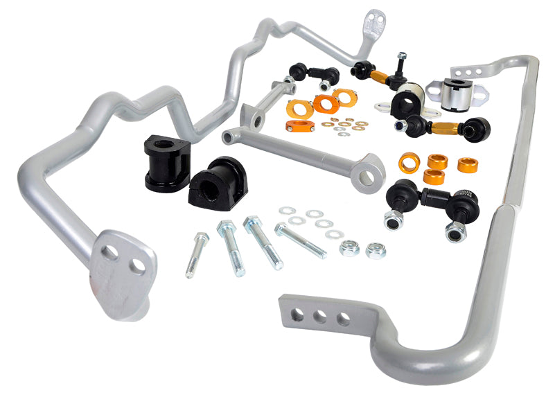 Whiteline BSK015 Front and Rear Sway Bar - Vehicle Kit to Suit Subaru Liberty BM, BR