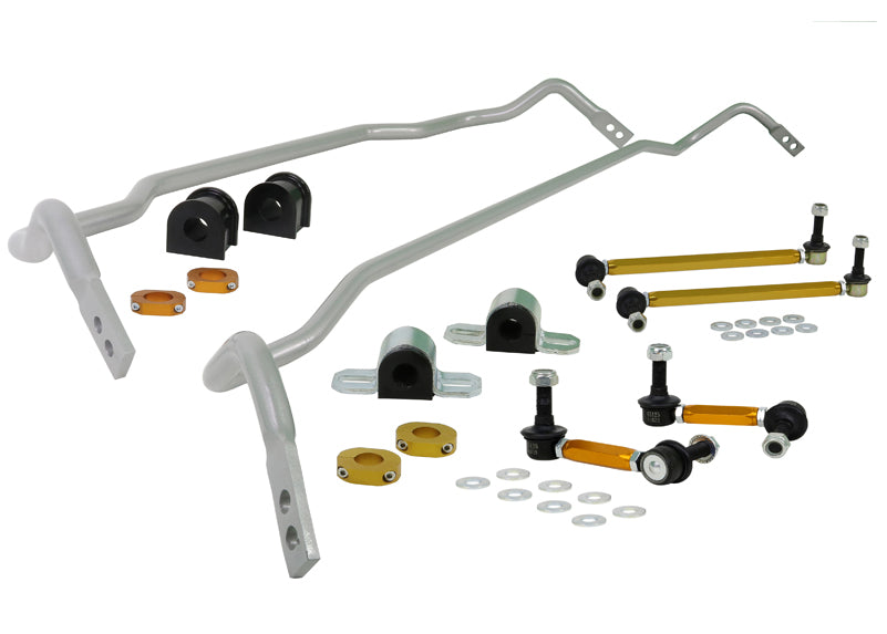 Whiteline BKK001 Front and Rear Sway Bar - Vehicle Kit to Suit Kia Stinger CK and Genesis IK