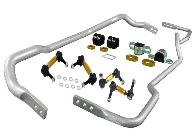 Whiteline BNK006 Front and Rear Sway Bar - Vehicle Kit to Suit Nissan 350Z and Skyline