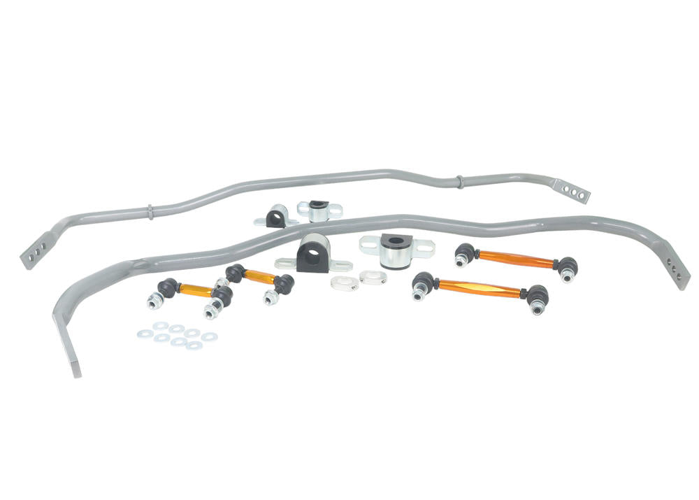 Whiteline BFK006 Front and Rear Sway Bar - Vehicle Kit to Suit Ford Mustang S550 FM, FN