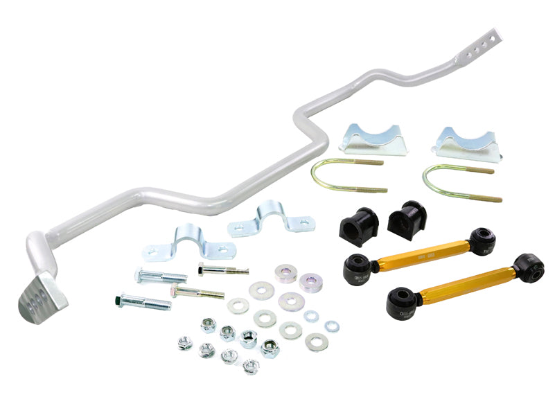 Whiteline BFR65Z Rear Sway Bar - 27mm 4 Point Adjustable to Suit Ford Mustang S197