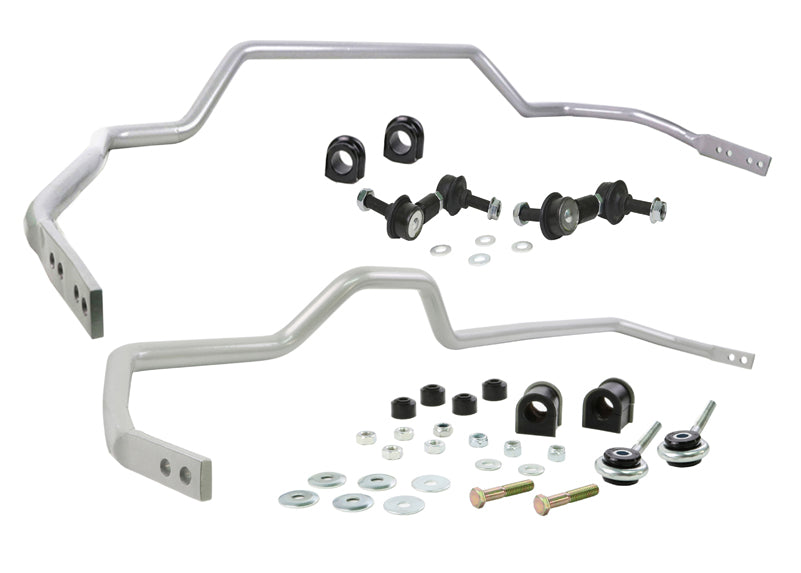 Whiteline BNK010 Front and Rear Sway Bar - Vehicle Kit to Suit Nissan Skyline R33, R34 and Stagea Rwd