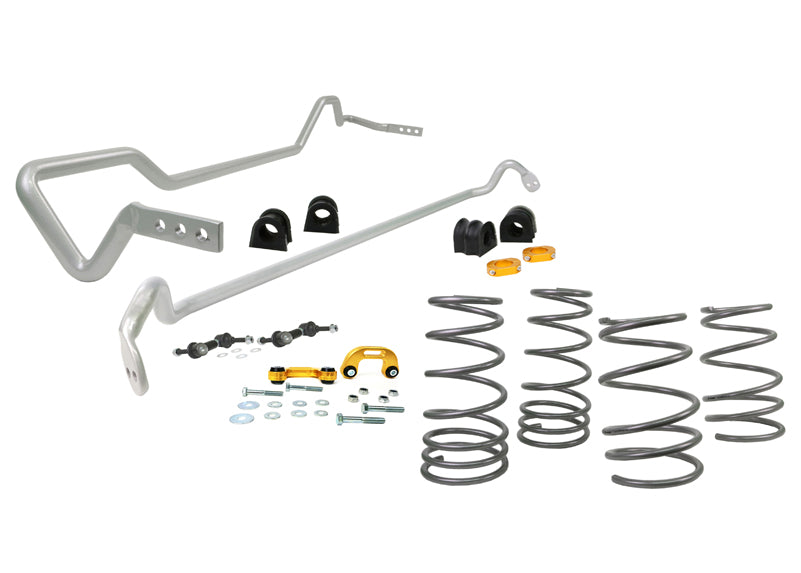 Whiteline GS1-SUB002 Front and Rear Grip Series Kit to Suit Subaru Impreza WRX GD Sedan