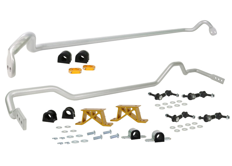 Whiteline BSK010M Front and Rear Sway Bar - Vehicle Kit to Suit Subaru Impreza GD WRX STi