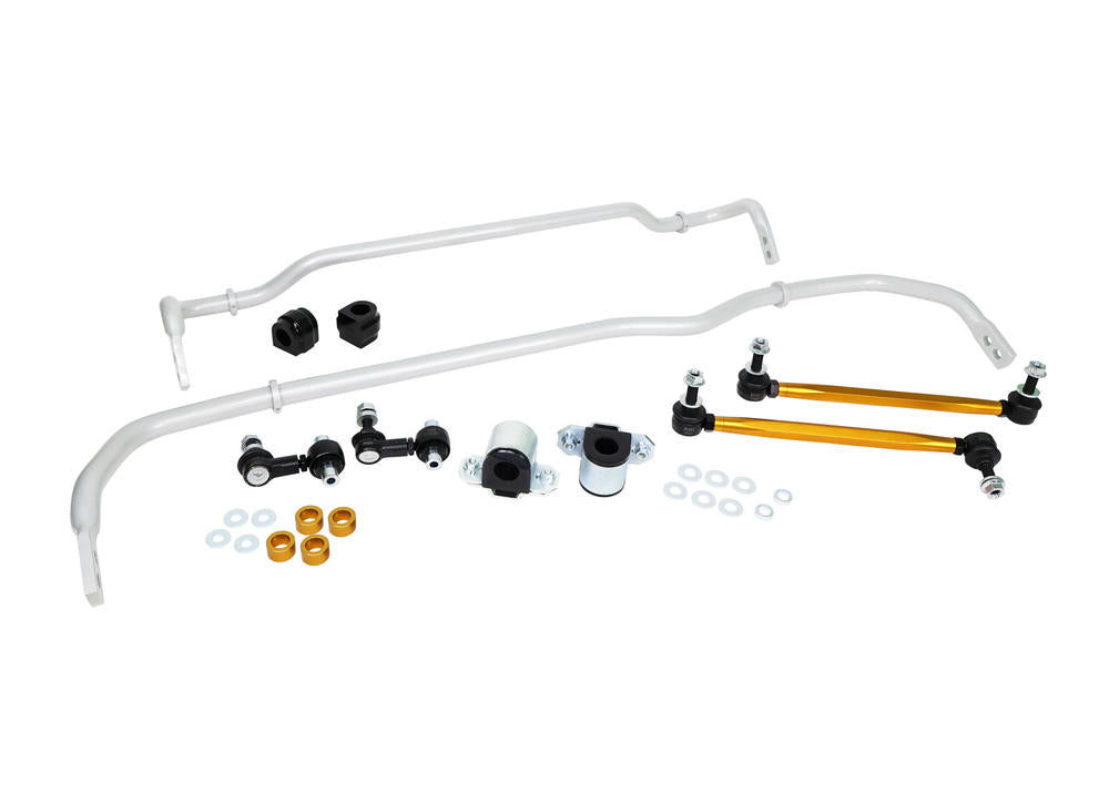 Whiteline BWK018 Front andRear Sway Bar - Vehicle Kit to Suit Audi, Seat, Skoda and Volkswagen MQB Awd