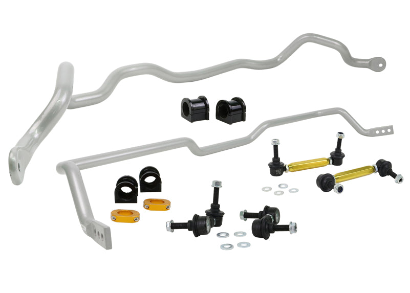 Whiteline BMK009 Front and Rear Sway Bar - Vehicle Kit to Suit Mitsubishi Lancer Evolution VII, VIII, IX