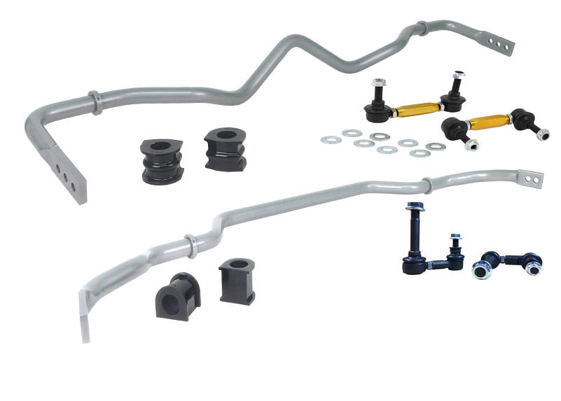 Whiteline BNK014 Front and Rear Sway Bar - Vehicle Kit to Suit Nissan 370Z Z34 and Skyline V36