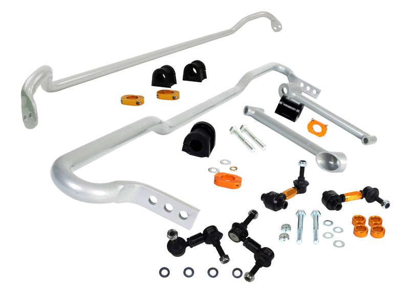 Whiteline BSK011 Front and Rear Sway Bar - Vehicle Kit to Suit Subaru Impreza WRX GE, GH