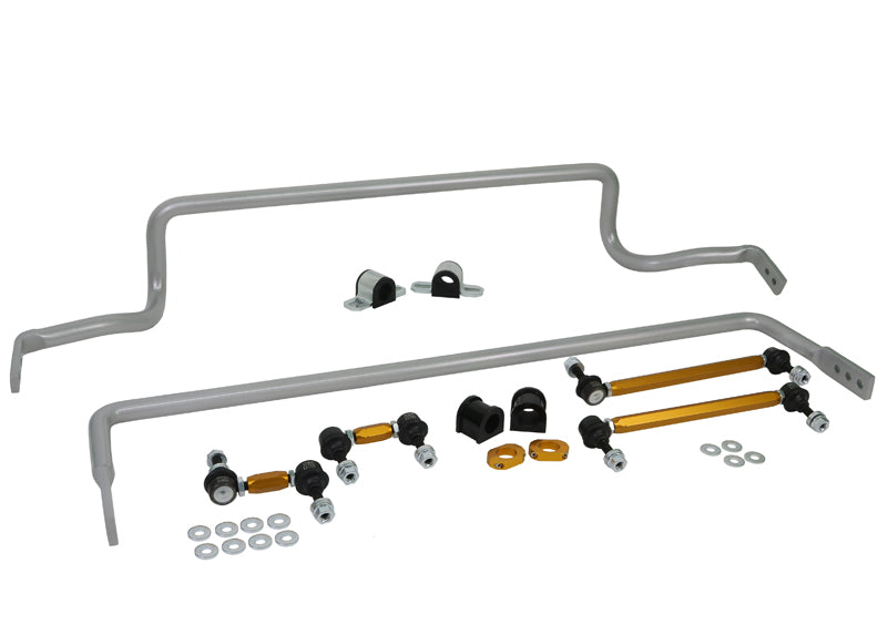 Whiteline BMK007 Front and Rear Sway Bar - Vehicle Kit to Suit Mitsubishi Lancer CJ, CY and ASX XA, XB, XC FWD