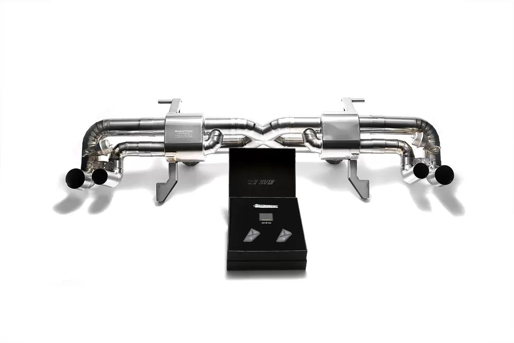 Titanium Valvetronic Exhaust System Lamborghini Gallardo 2008-2013 | ML Performance Car Parts