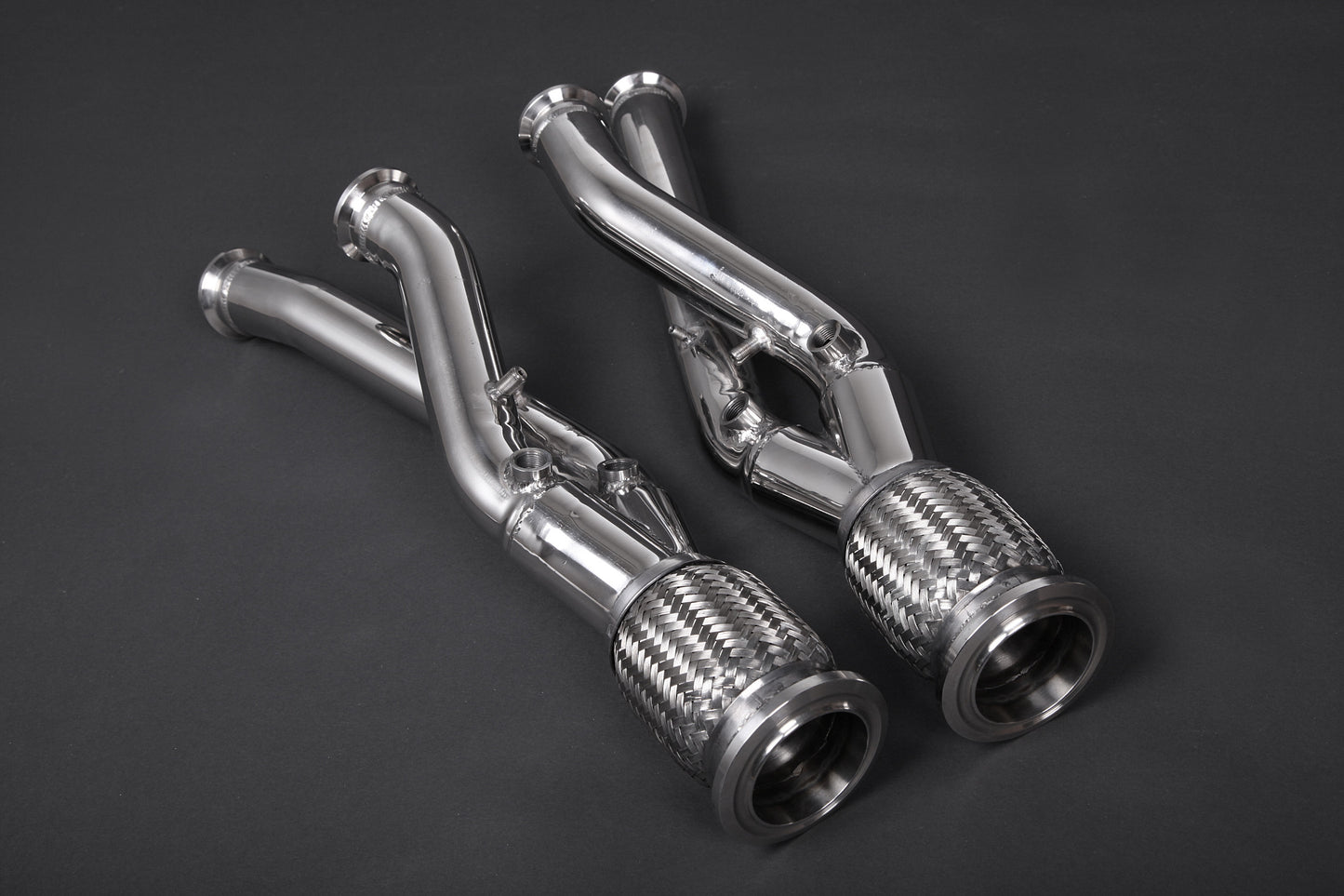 Capristo 10LA01303001 Lamborghini Aventador LP750 SV Valved Exhaust with Carbon/Stainless Frame 