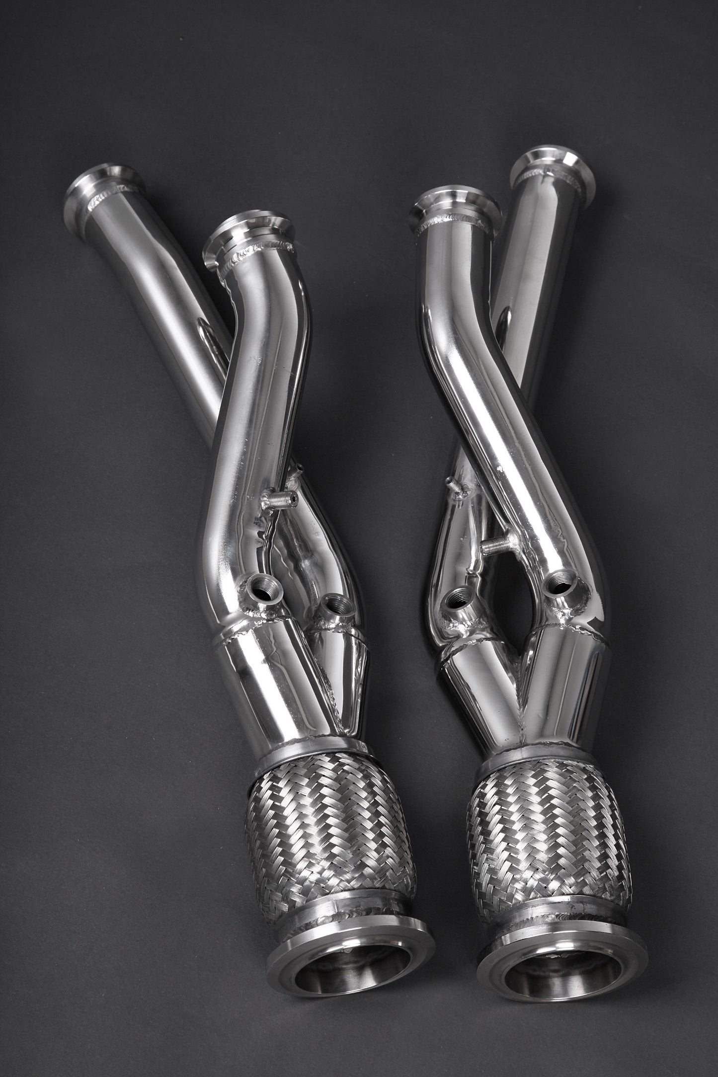 Capristo 10LA01303001 Lamborghini Aventador LP750 SV Valved Exhaust with Carbon/Stainless Frame 