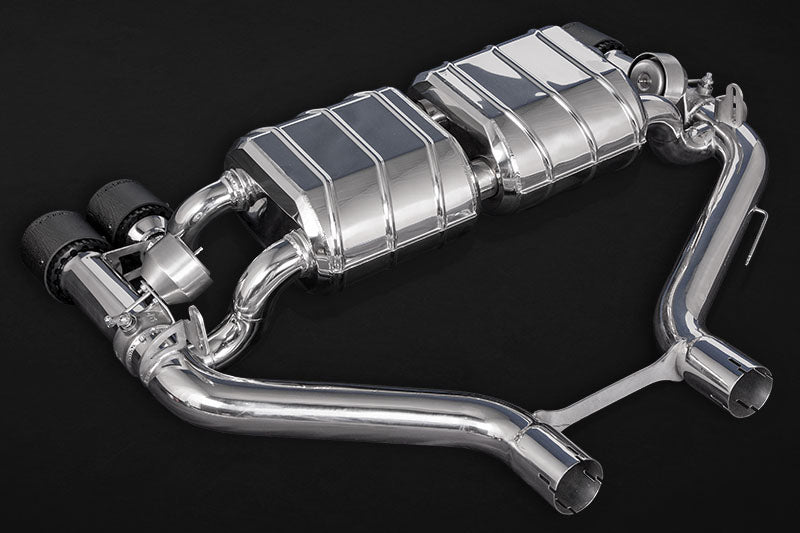 Capristo 02BM09903015 BMW M2 Competition/CS (F87) Valved Exhaust with Mid-Silencer Delete, Wicrom Tips (CES3) 