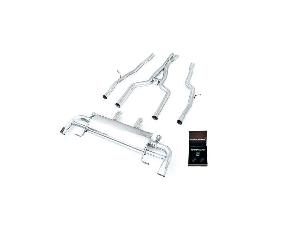 Stainless Steel Valvetronic Exhaust System Mercedes AMG X253 C253 GLC63 | ML Performance Car Parts