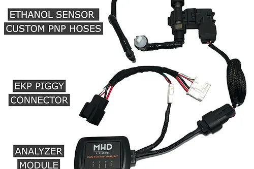 MHD BMW B58 N55 S55 S58 CAN FlexFuel Analyzer QuickInstall Kit (Inc. M340i, M2 Competition, M3 & X4M)