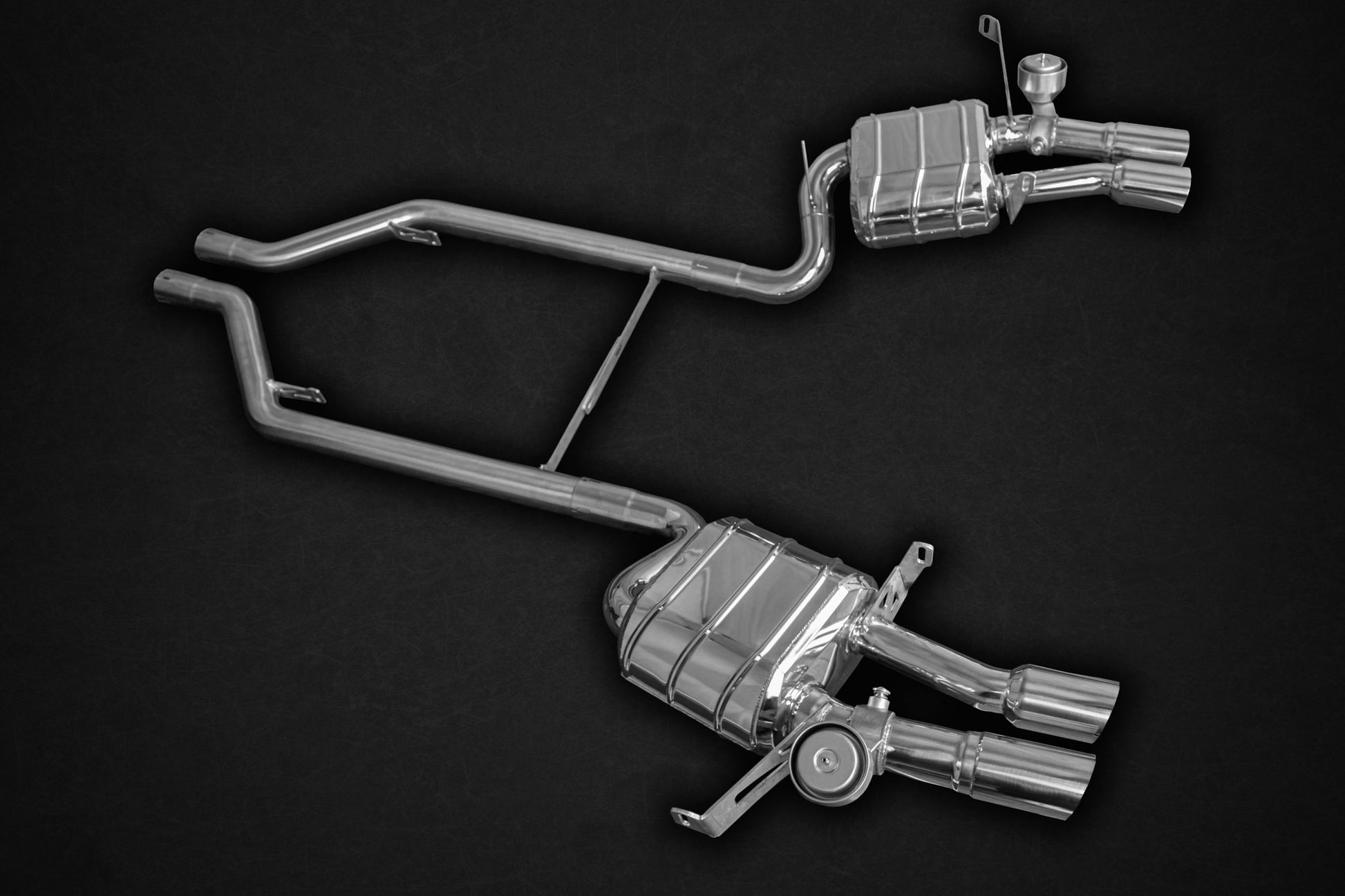 Capristo 02MA12203001 Maserati Coupe/Spyder/GranSport Valved Exhaust (CES3) 