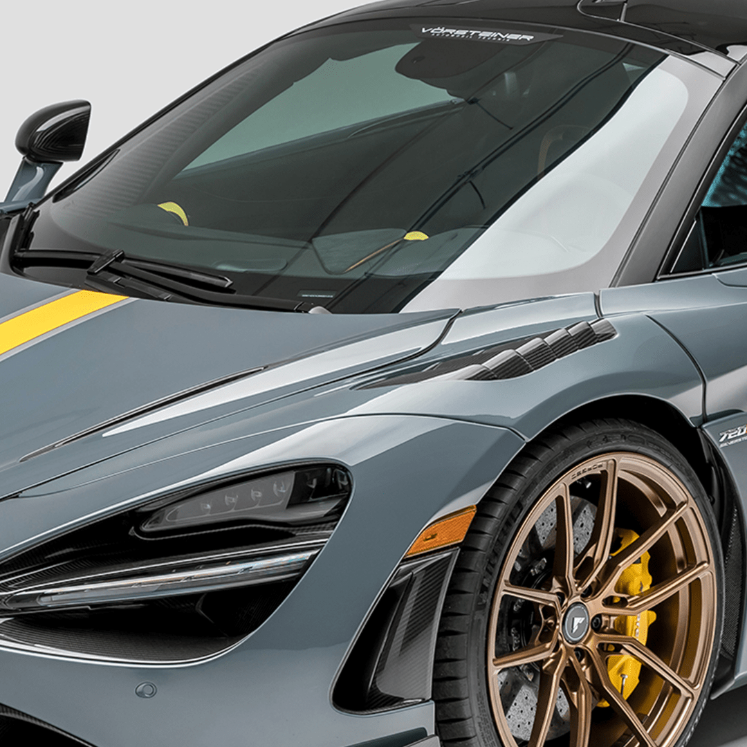 Vorsteiner MVS2090 McLaren 720S Coupe Silverstone Edition Aero Front Fenders w/ Integrated Vents. | ML Performance