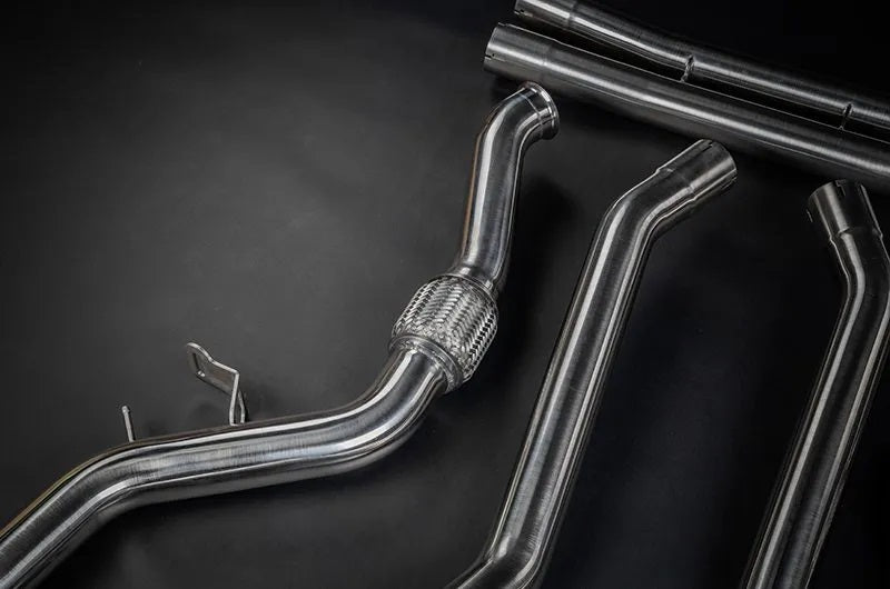 Capristo 02MB03603012 Mercedes AMG SL63 (R232) Valved Exhaust with Mid-Pipes (OE Actuators) 