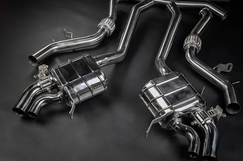 Capristo 02MB03603012 Mercedes AMG SL63 (R232) Valved Exhaust with Mid-Pipes (OE Actuators) 