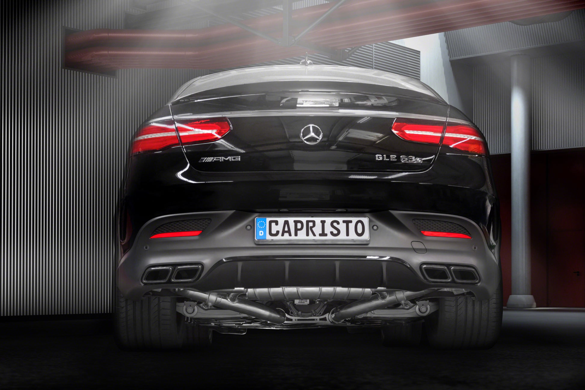 Capristo 02MB09103001 Mercedes AMG GLE63/S Valved Exhaust with Mid-Pipes (CES3) 