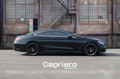 Capristo 02MB08103001 Mercedes AMG S63/560/500 (C217) Valved Exhaust with Mid-Pipes (CES3) 