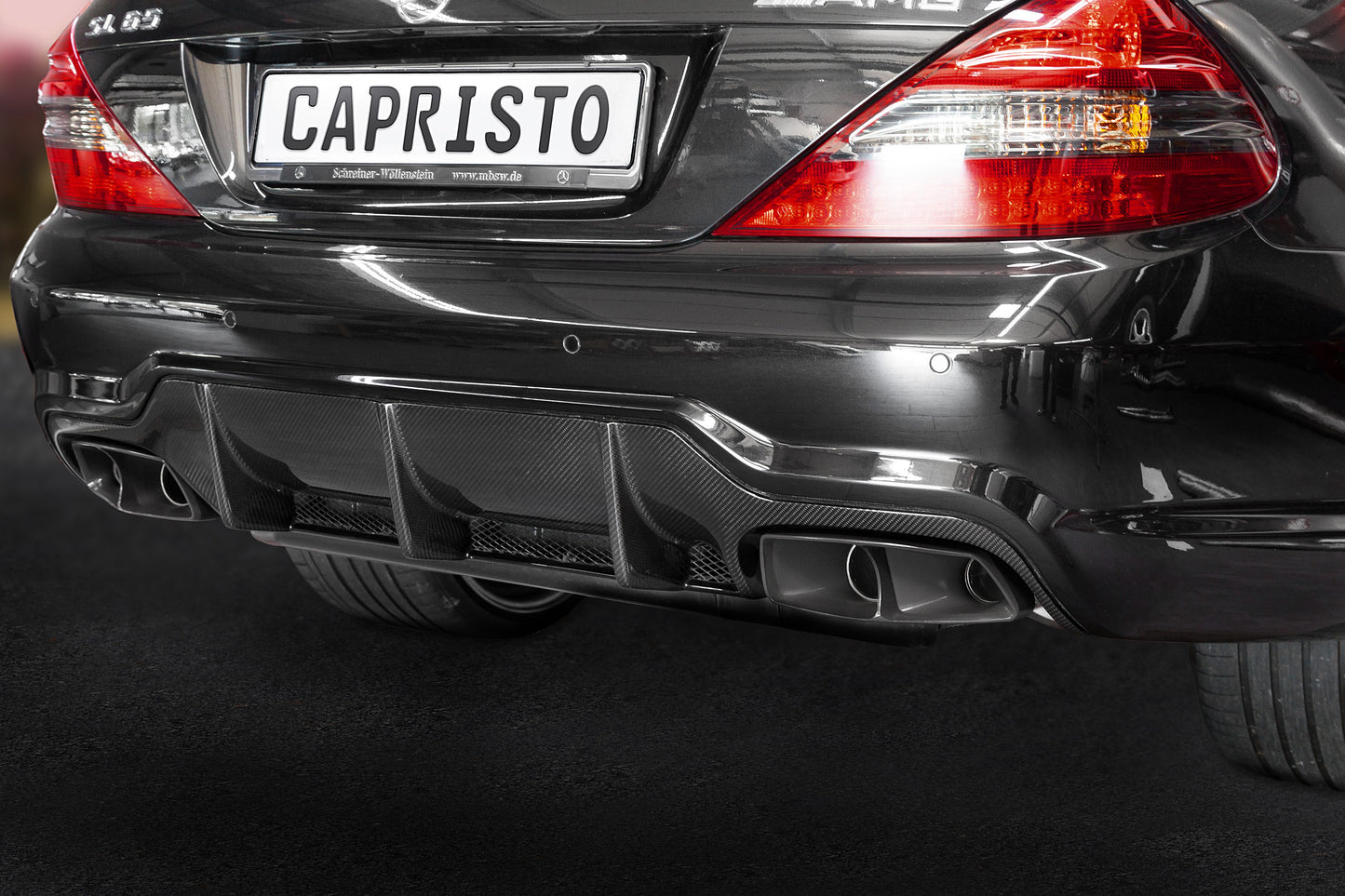 Capristo 02MB04603001 Mercedes AMG SL63/65 (R230) Biturbo Valved Exhaust with Mid-Pipes (CES3) 