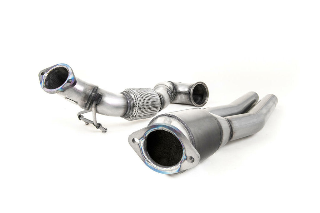 MillTek Audi Large Bore Downpipe - OPF/GPF Models (Inc. 8S TTRS, 8V RS3 & F3 RSQ3)