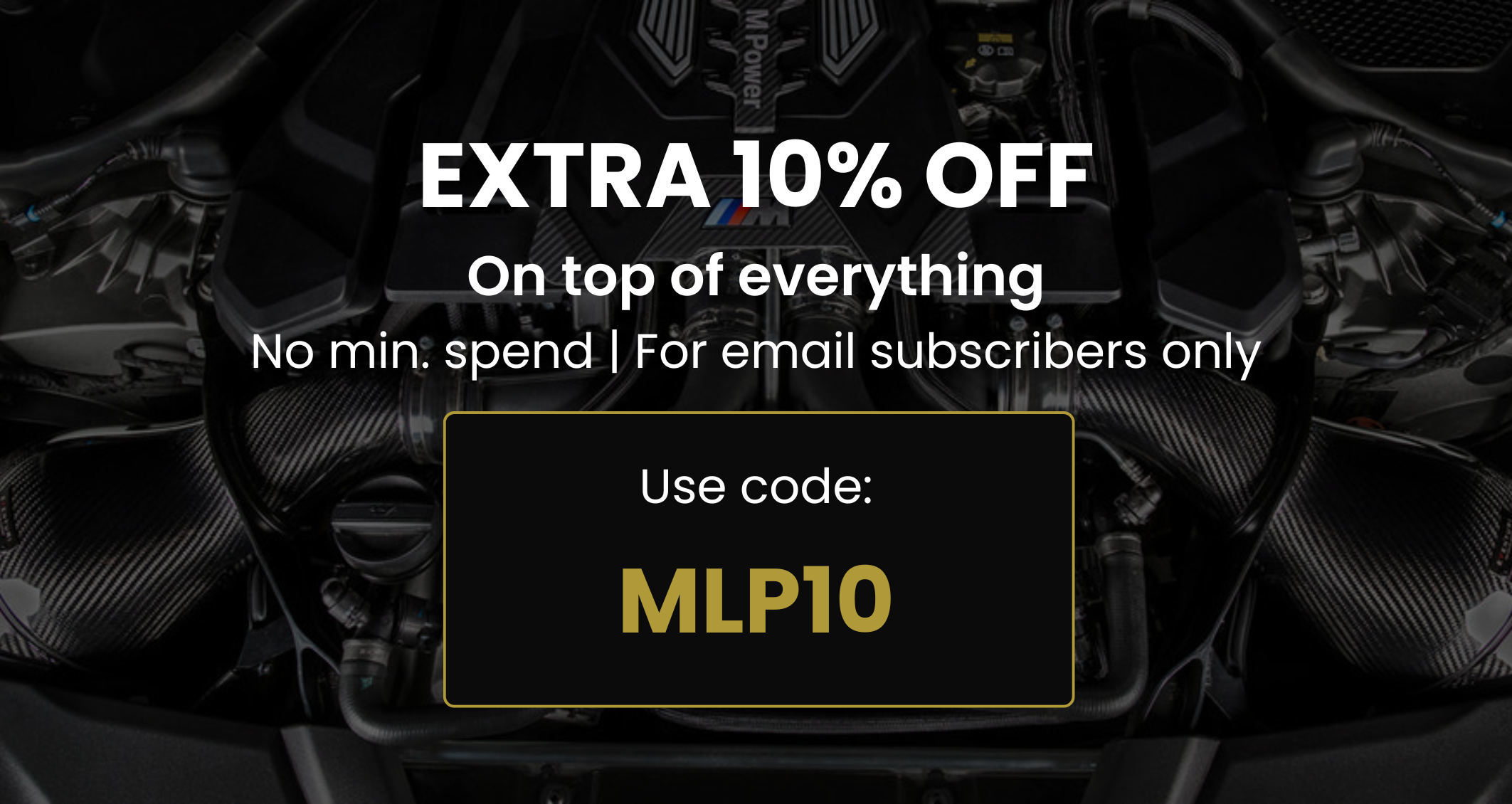 Extra 10% off on everything using MLP10