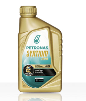 PETRONAS Syntium 7000 E 0W-40 SP Cooltech Fully Synthetic Car Engine Oil 1l