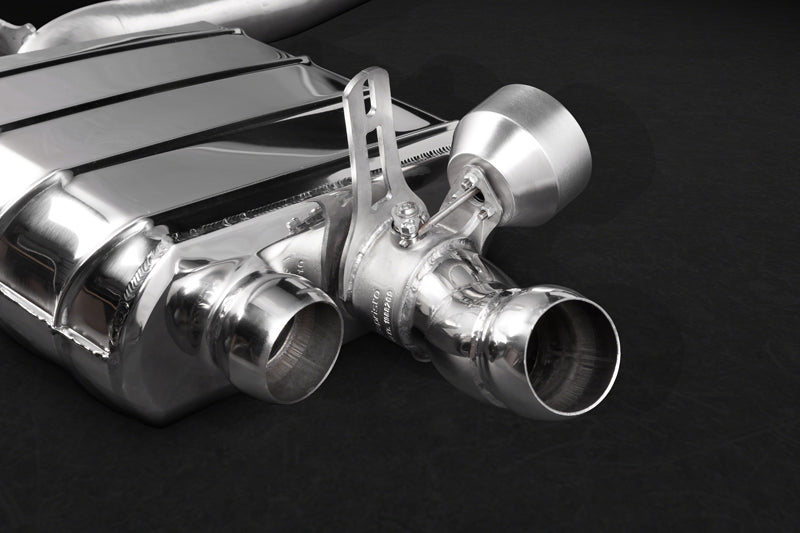 Capristo 02PO07703001 Porsche 958.2 Turbo ECE Valved Exhaust (CES3) 