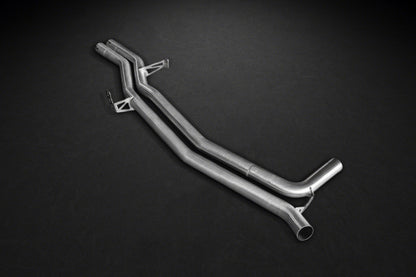 Capristo 02PO06603001 Porsche 95B Macan S and Turbo Valved Exhaust with Mid Pipes (CES3) 