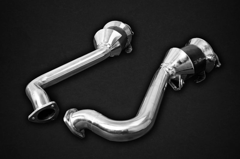 Capristo 02PO01003020 Porsche 718 Spyder/GTS/Cayman GT4 Set: Header Manifolds and 250 Cell Sport Cats 