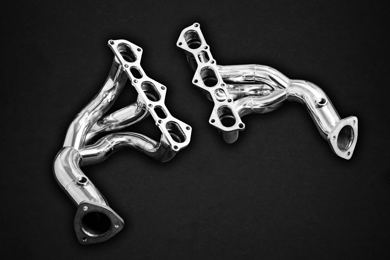 Capristo 02PO01003020 Porsche 718 Spyder/GTS/Cayman GT4 Set: Header Manifolds and 250 Cell Sport Cats 