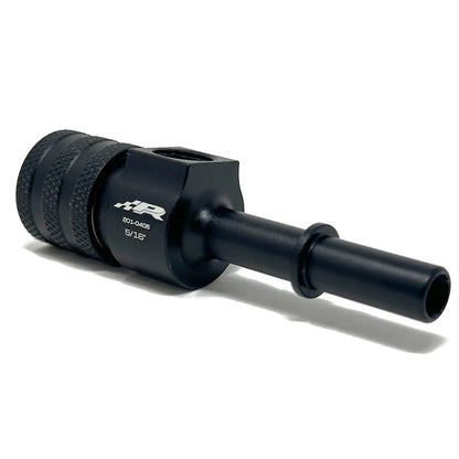 Precision Raceworks Fuel Line NPT Tap - Quick Disconnect Adapter with 1/8" NPT Port