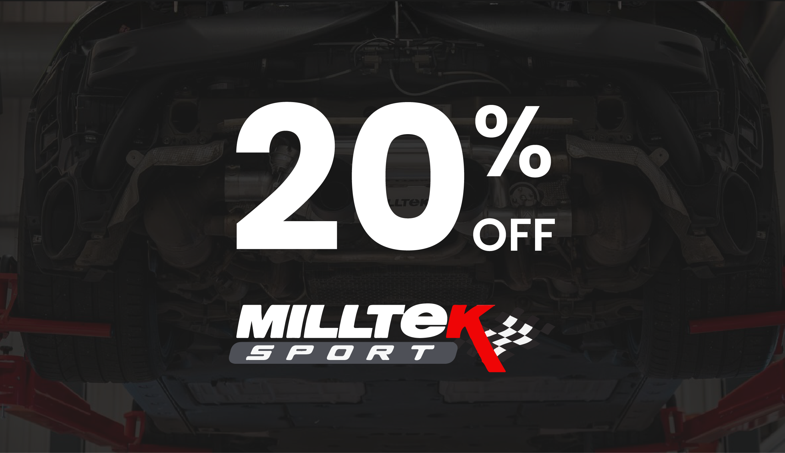 Save 20% Off on Milltek Exhausts!