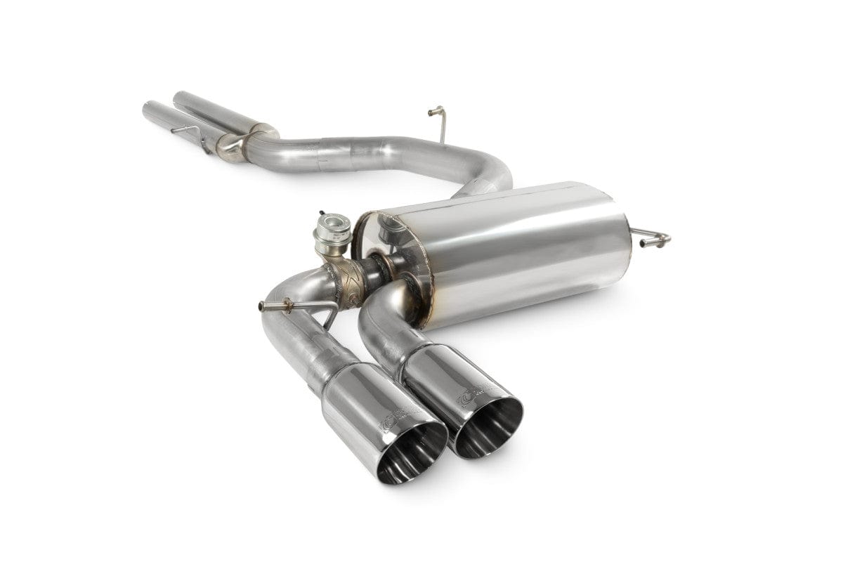 Scorpion Non-Resonated Secondary Cat-Back Exhaust System for Audi RS3 8P Sportback