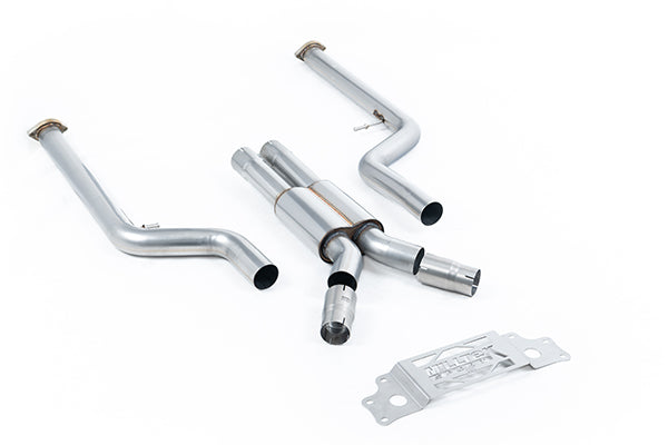 Milltek SSXBM1300 BMW Secondary Cat Bypass - Resonated To Oe Axle Back Only